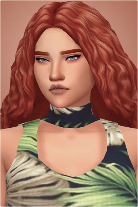 Collection Of The Sims 4 Natural Curly Hair The Sims 4