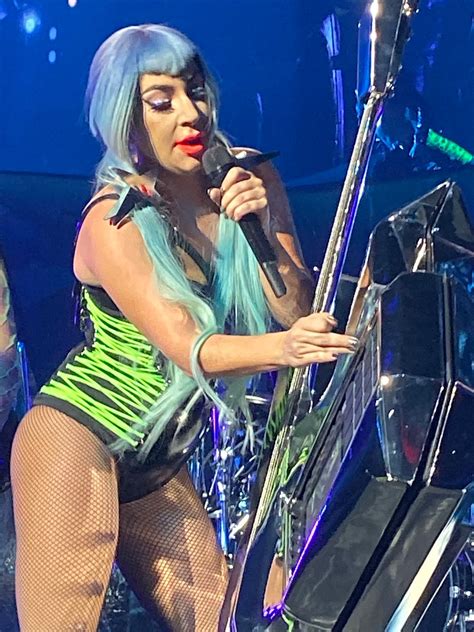 Gagafrontrow Lady Gaga Enigma Park Theater Las Vegas November