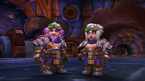 World Of Warcraft Previews Gnome And Tauren Heritage Armor Sets Coming