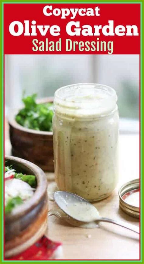 Homemade Copycat Olive Garden Salad Dressing Recipe A Forks Tale