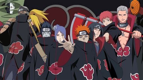 Naruto Power Levels Of All Akatsuki Members Youtube