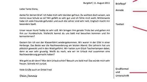 Der briefkopf.betreffzeile und anrede.der brieftext. Schreiben Sie Einen Brief An Ihre Lehrerin