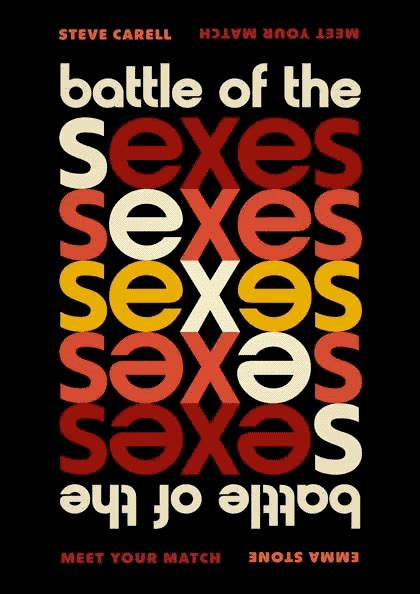 Battle Of The Sexes Planetfab Poster Design Keller Frere