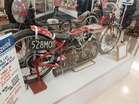 The faster they get, the more our hearts pound. The World's fastest Indian, awesome to see it up close ...
