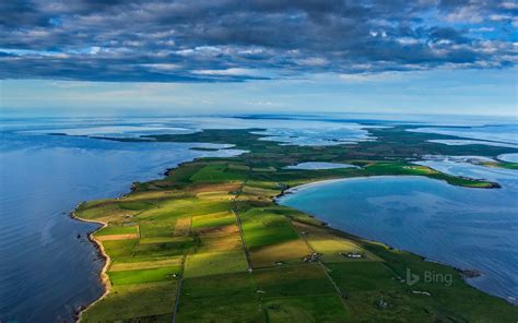 Sanday Island And The North Sea Scotland Image Abyss