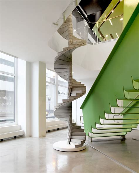 The Helix Staircase By Matter Design Yellowtrace Interior Stairs