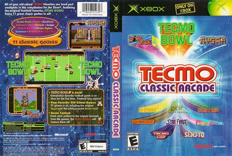 Retro Spirit Games Tecmo Classic Arcade Xbox Works On Xbox 360