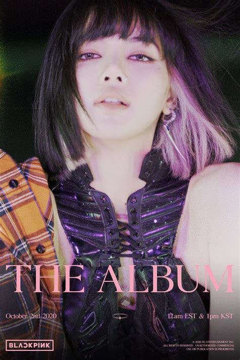 Blackpink Kembali Bagikan Poster Lisa Untuk “the Album” Koreanindo