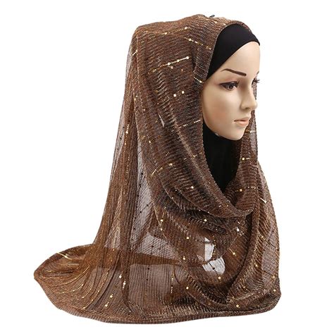 Women Plain Chiffon Muslim Hijab Scarf Muslim Hijab Head Coverings Scarf Islamic Headscarf