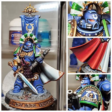 Uriel Ventris Captain Of The 4th Company Rwarhammer40k