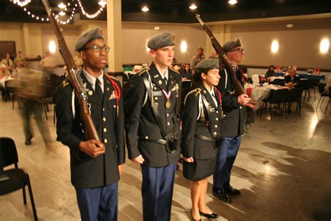 Station Camp High School Jrotc Color Guard Did And Excellent Job