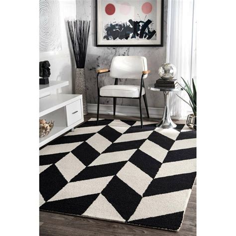 Modern Black And White Rug 12 Ideas To Add A Chic Touch To Any Room