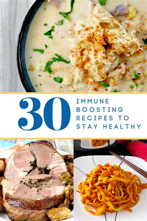 Immunity boosting foods are similar for young adults and older people, but it all depends on you having a healthy diet rich in the vitamins and minerals your body needs. 30 Immune Boosting Recipes - A Kitchen Hoor's Adventures