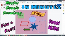 Create Amazing Drawings With The Free Google Drawings App - Lesson 1 ...