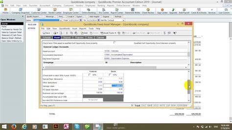 How To Fixed Asset Manager By Effective In Quickbook Youtube