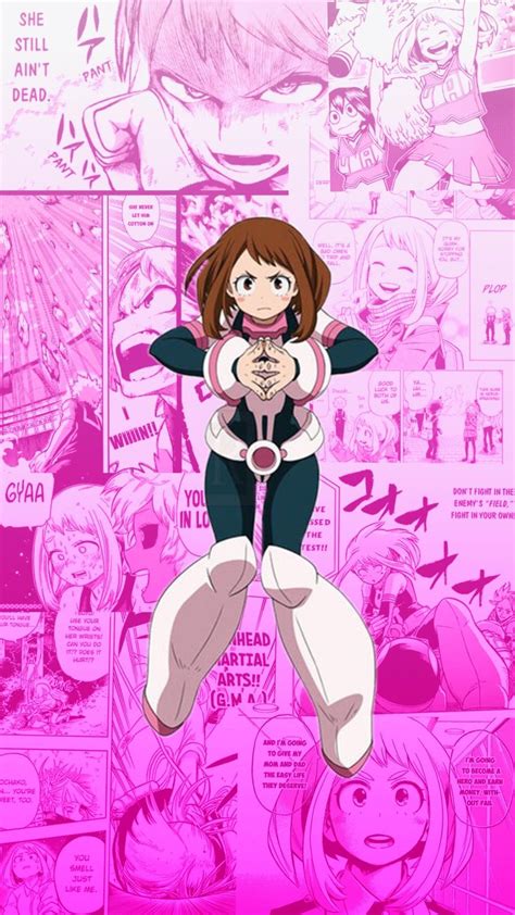 Ochako Uraraka Wallpaper Ochako Uraraka Personagens De Anime Animes Wallpapers