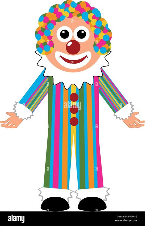 Circus Clown Stock Vector Images Alamy