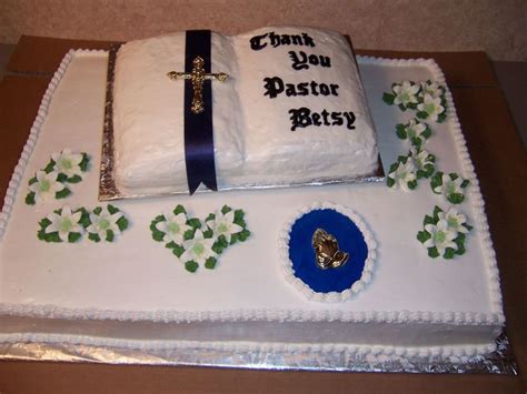 Pastor Appreciation Cake