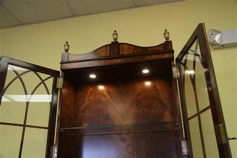 Maybe you would like to learn more about one of these? High end mahogany china cabinet or bookcase for home offfice