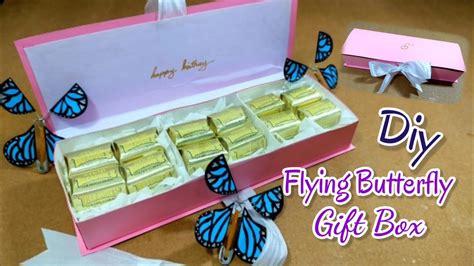 Diy Flying Butterfly T Box Surprise Birthday T Box Birthday