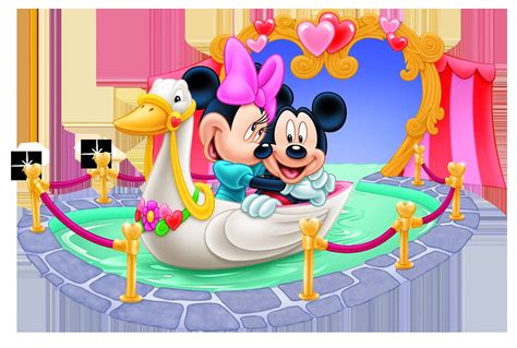 minnie mouse and mickey mouse in love wallpaper