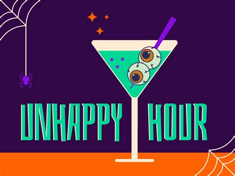 Halloween 2018 Unhappy Hour By Debbie Trout On Dribbble