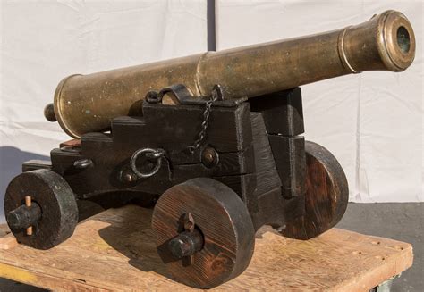 Rare Inscribed 18th Century French 1lb Cannon Model 1786 Vallejo Demo