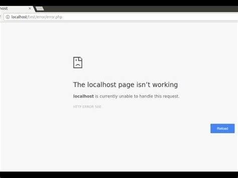 Displaying PHP Errors When The Localhost Page Isnt Working On Ubuntu YouTube