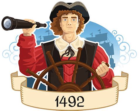 Images Of Christopher Columbus Illustrations Royalty Free Vector