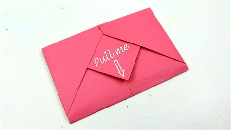 How To Make Origami Envelope With Paper Daily Origami