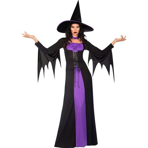 Classic Witch Womens 3 Piece Costume Size 12 14 Big W