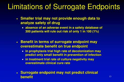 PPT Surrogate Endpoints In Infectious Diseases Trials FDA