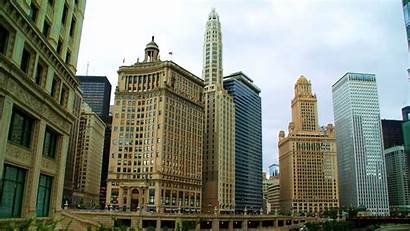 Chicago Downtown Building Architecture Background Desktop Wallpapers