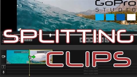 How To Split Clips In Gopro Studio Youtube