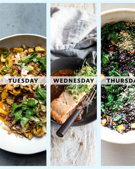 Next Weeks Meal Plan 5 Flexible Vegetable Driven Dinners For Two