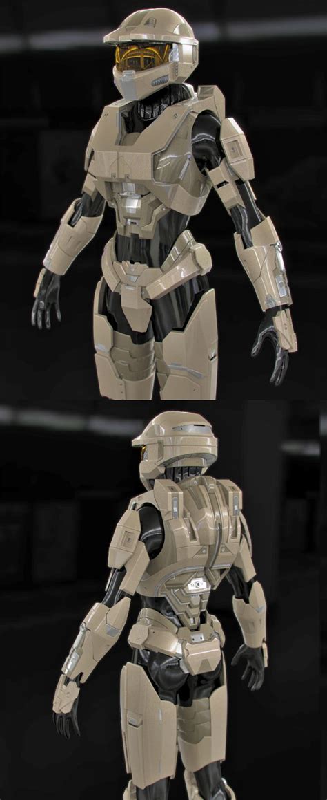 Halo Female Spartan Armor Wip2 By Sgthk Halo Cosplay Cosplay Armor