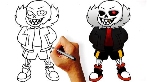 How To Draw Sans Undertale Easy
