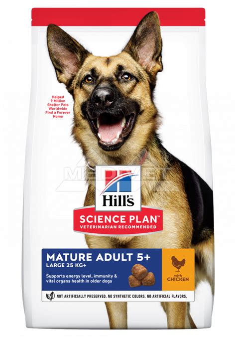 Hill's Science Plan Canine Mature Adult 5+ Large Breed ...