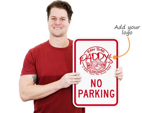 Custom No Parking Signs Personalize Your Own Signs Online