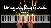 Ray-An Fuentes & Tillie Moreno - Umagang Kay Ganda (piano sheet music ...