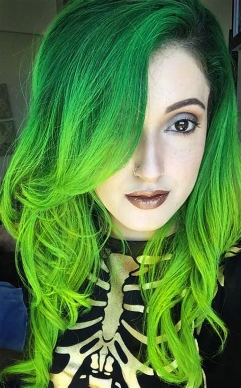 76 Stunning Green Hair Ideas That Are Mind Blowing