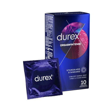 Condoom Met Textuur Orgasm Intense Doos Van 10 Durex NL