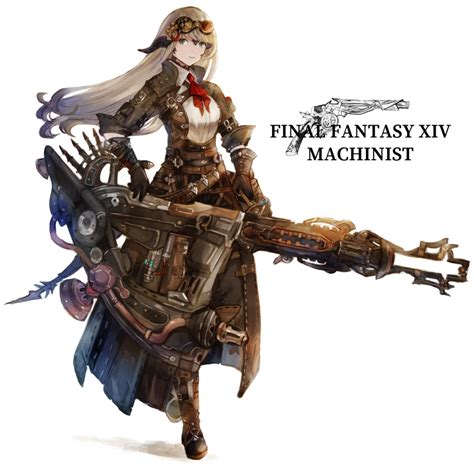 Machinist Final Fantasy Warrior Of Light Ff14 Final Fantasy