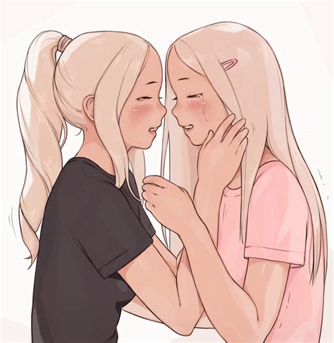 i0525 original commentary commission english commentary highres 2girls black shirt