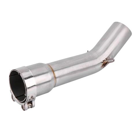 Buy Qiilu Motorcycle Middle Pipe51mm2inchs Motor Middle Connect Pipe