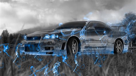 We hope you enjoy our growing collection of hd images to use as a background or home screen for your smartphone or computer. 4K Nissan Skyline GTR R34 JDM Crystal Nature Car 2015 | el Tony