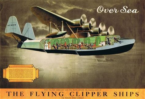 Pan American Flying Clipper Ships Sikorsky S Flying Boat