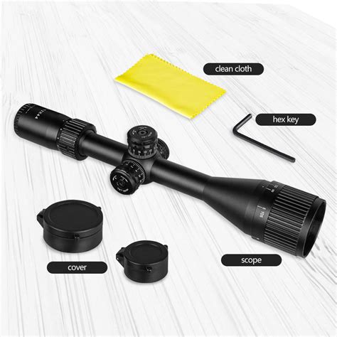 Spina Optics 4 12x44 Tactical Scope Hunting Riflescope Mil Dot