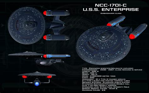 Star Trek Uss Enterprise Ncc 1701 C Coffee Table The