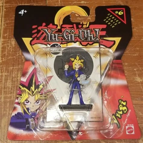 Yu Gi Oh Yugi Series 6 Figure Pvc Mattel Nip 2002 Yugioh B4216 Fast